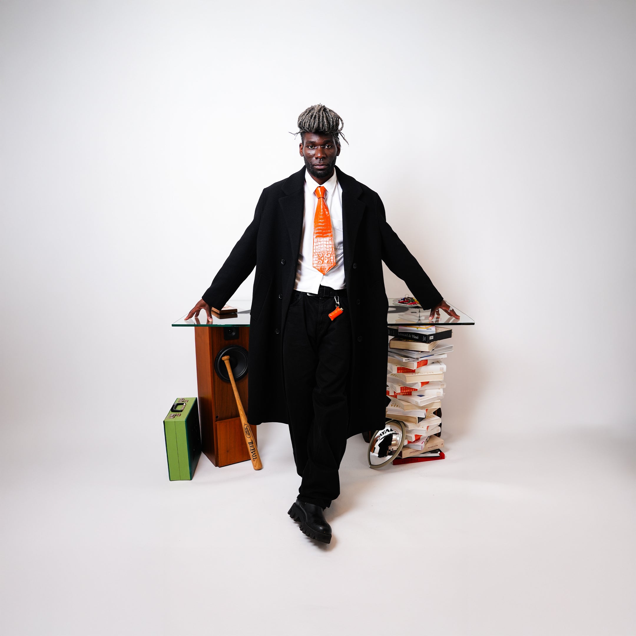 Cravate Abricot Exotique