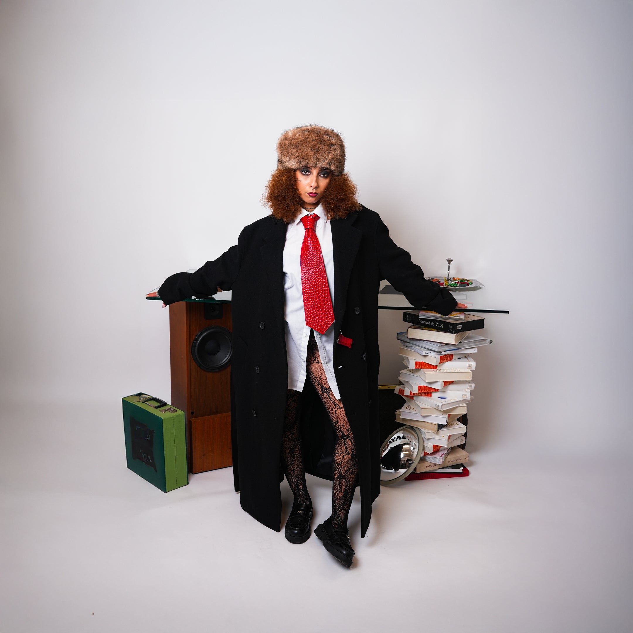 Cravate Cerise Exotique